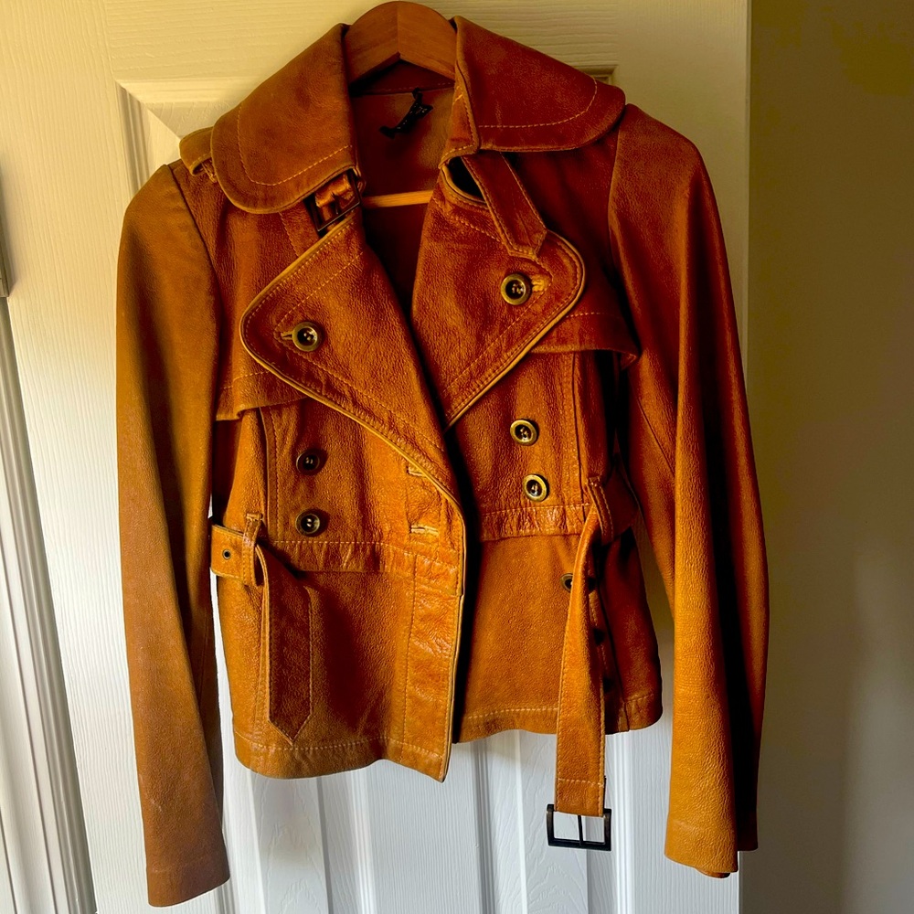 Leather jacket